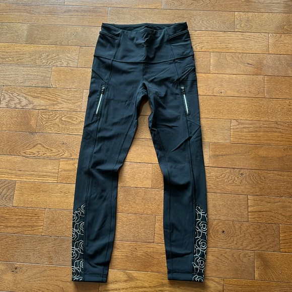 🖤LULULEMON LUCENT ICE QUEEN TIGHT-HIGH RISE-REFLECTIVE-POCKETS-4🖤 - Picture 6 of 16